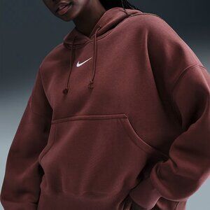 Nike Sportswear Phoenix Fleece - Red Sepia/Sail